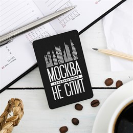 Деревянный магнит «Москва.Не спит»,5,5х8 см. 4000217