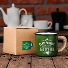 Кружка эмалированная «Екатеринбург», 350 мл 3842401