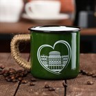 Кружка эмалированная «Екатеринбург», 350 мл 3842401