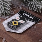 Деревянный значок "Сургут.Лиса", 5х6,8 см. 3950208 Деревянный значок "Сургут.Лиса", 5х6,8 см. 3950208